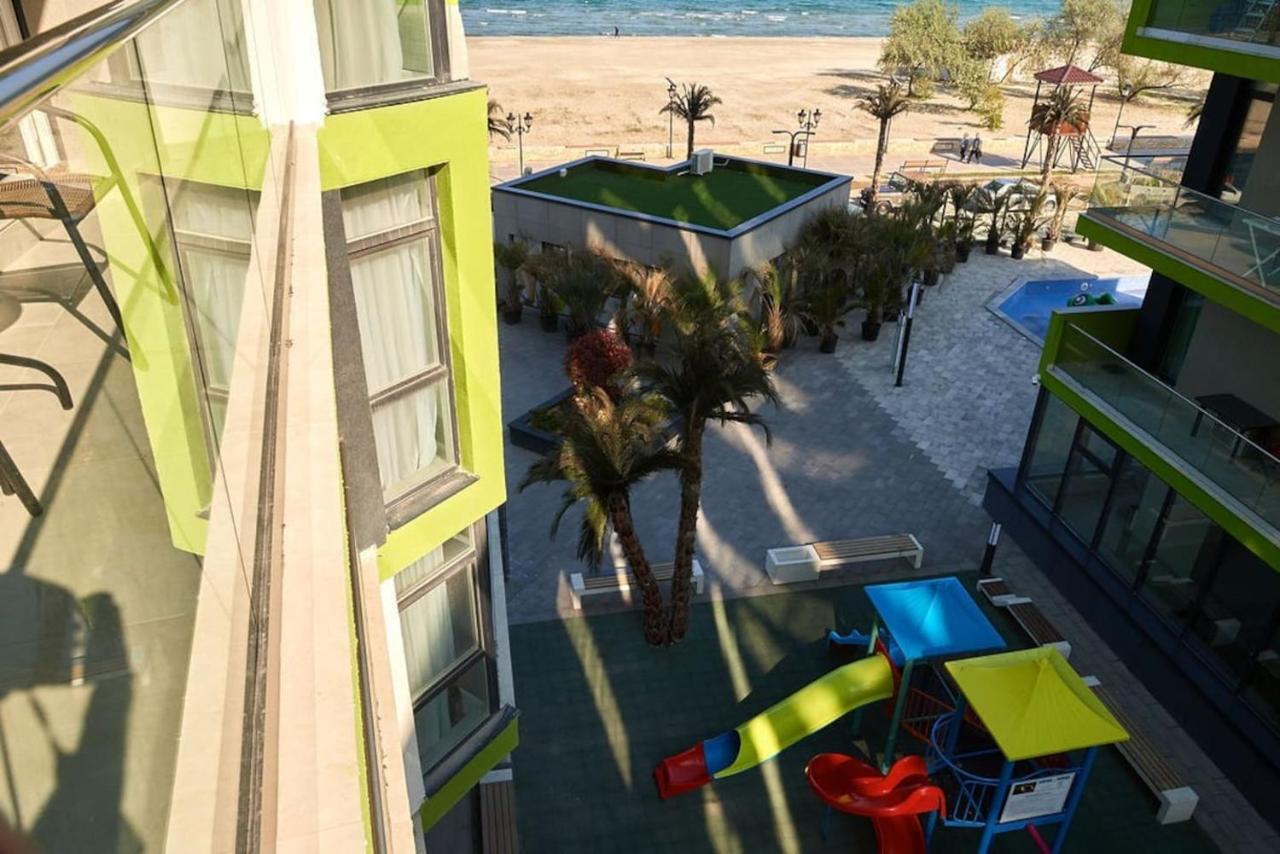 Năvodari Blue Apartment In Spa N Pool Beach Resort מראה חיצוני תמונה