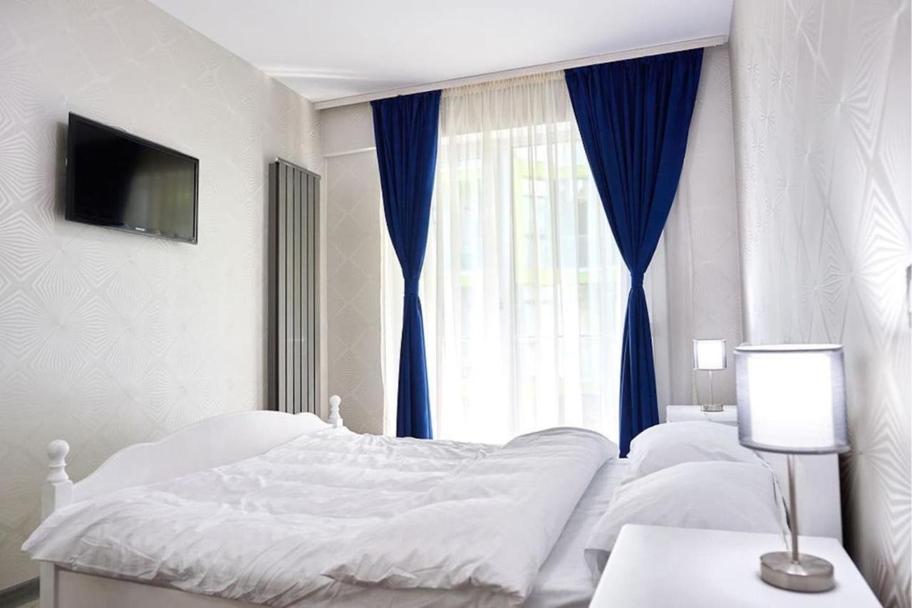 Năvodari Blue Apartment In Spa N Pool Beach Resort מראה חיצוני תמונה